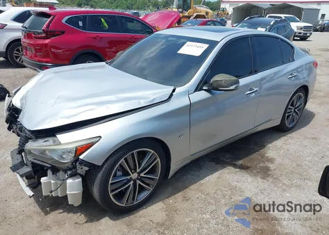 2015 Infiniti Q50 Sport из США, поврежденный, VIN JN1BV7AP8FM335266